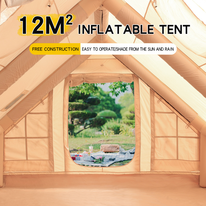 Family Air Camping Tube Insect Proof Net Tent Inflatable Camping Inflatable Tent