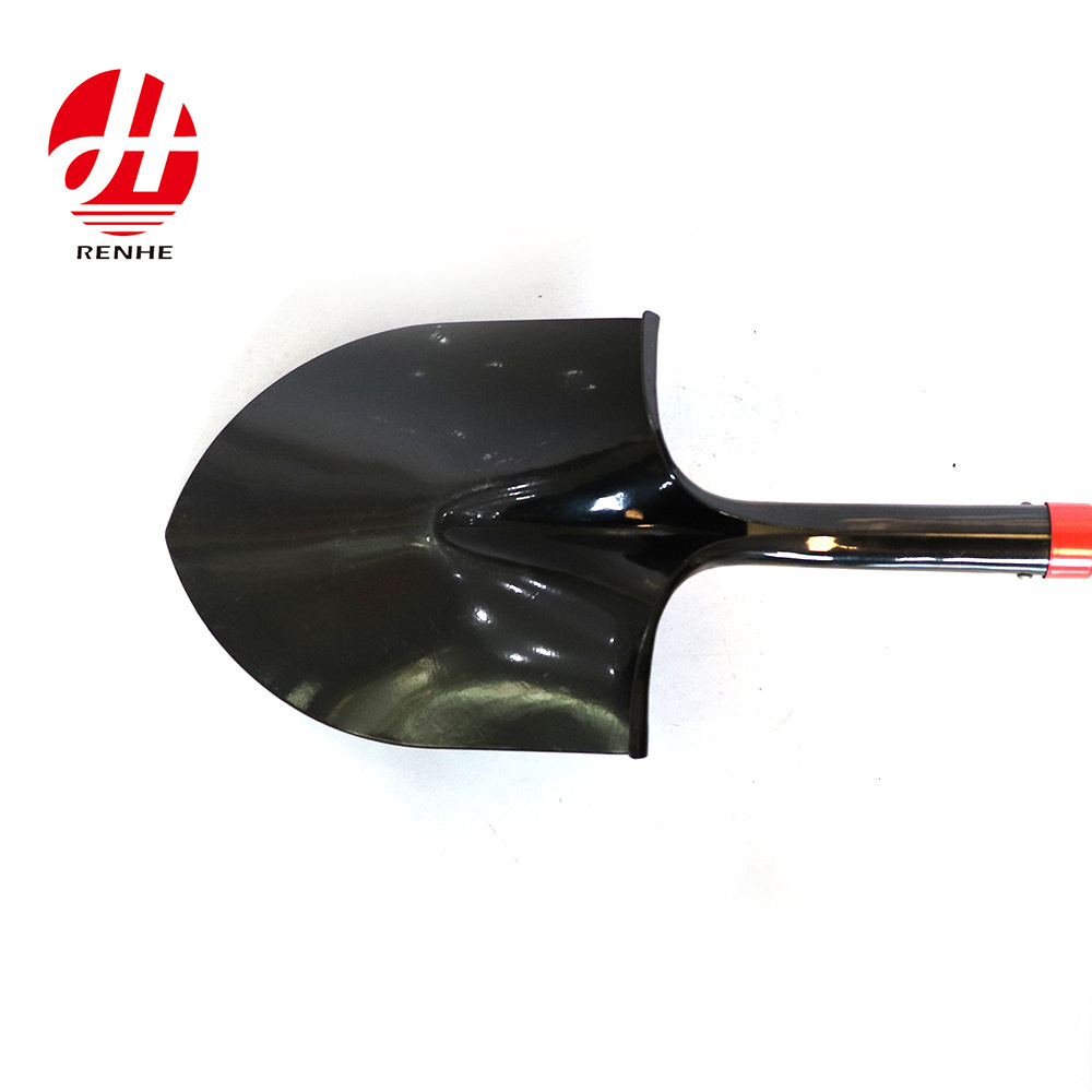 China factory direct product agricultural toolsCarbon Steel Garden Shovel round Spade with handle