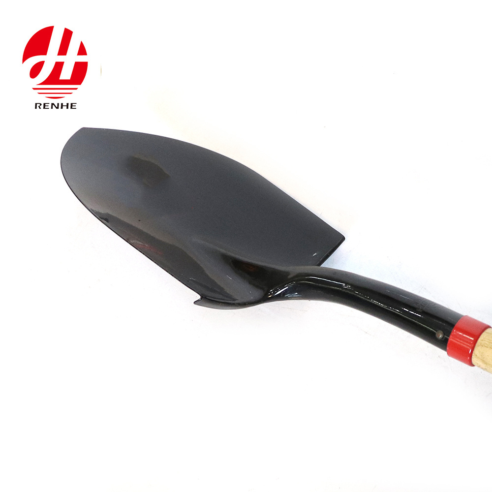 China factory direct product agricultural toolsCarbon Steel Garden Shovel round Spade with handle