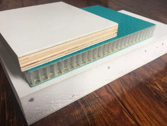 New Product Fiberglass Sandwich Panel Plywood Foam Core Panels