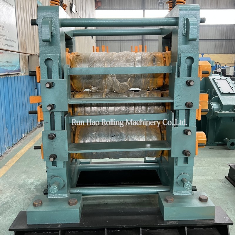 Runhao small steel rebar production line steel flat bar re rolling mill machine