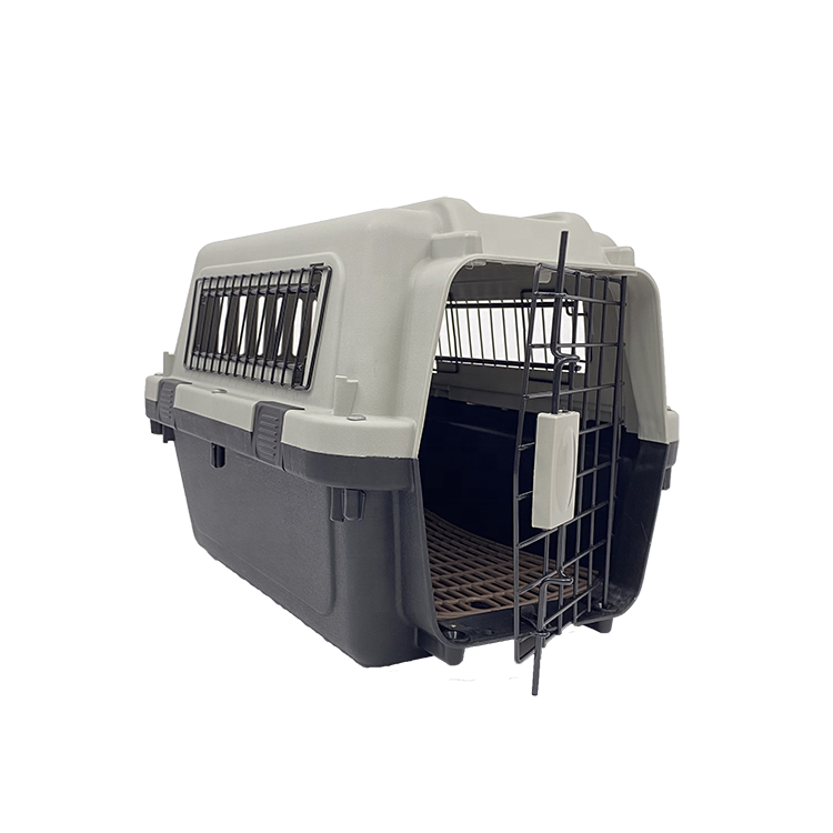 IATA Plastic Airline Shipping Approved Dog And Cat Transport Box Pet Cages Bag Carrier And Travel Crates Kennel