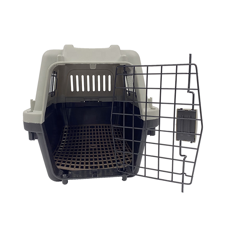 IATA Plastic Airline Shipping Approved Dog And Cat Transport Box Pet Cages Bag Carrier And Travel Crates Kennel