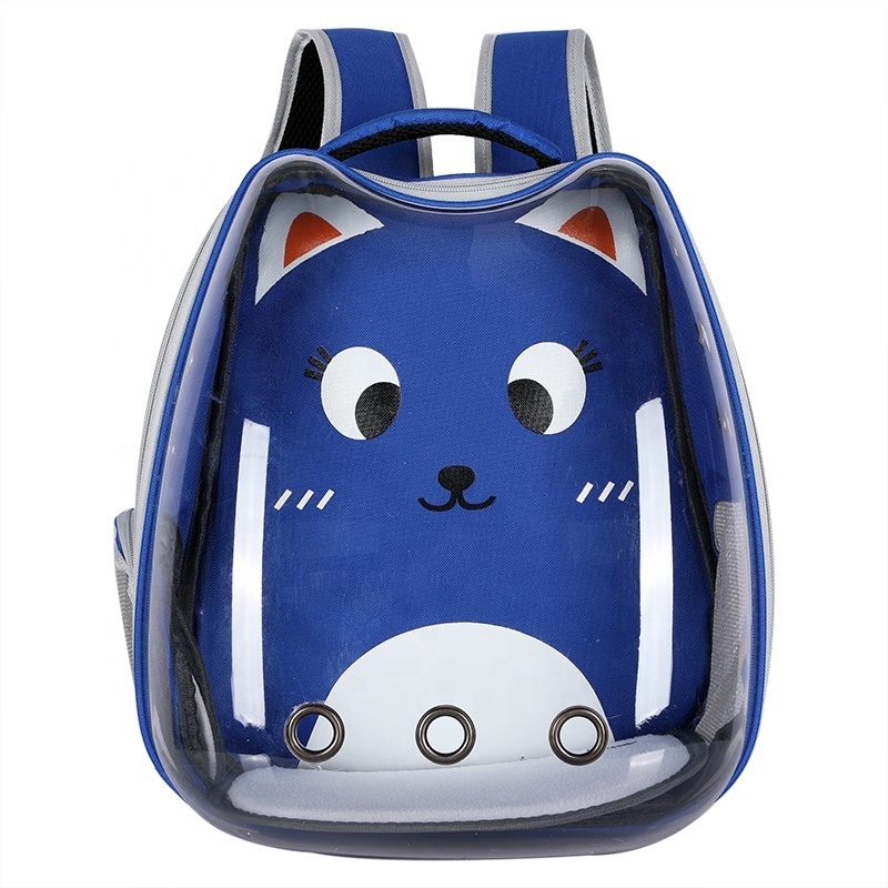 Pet Dog Backpack Portable Outdoor Cat Carrier Bag Travel Suitcase for Pet Travel Transparent Case