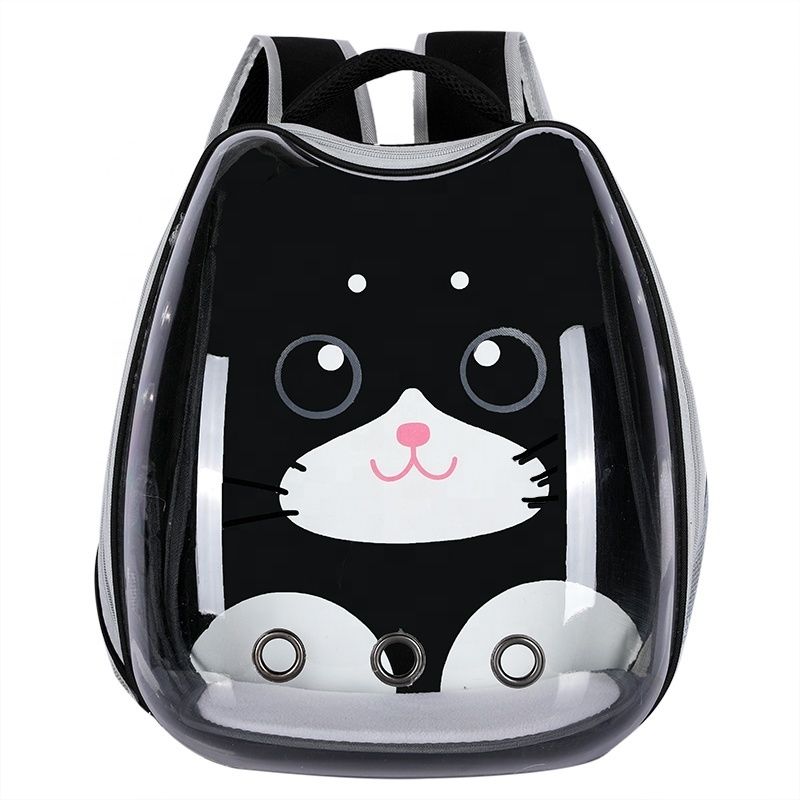 Pet Dog Backpack Portable Outdoor Cat Carrier Bag Travel Suitcase for Pet Travel Transparent Case