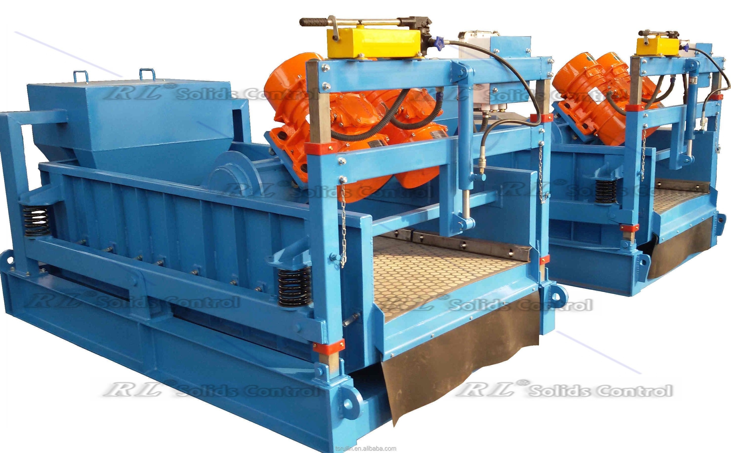 Mud solid control vibrating screen/drilling mud screen shaker