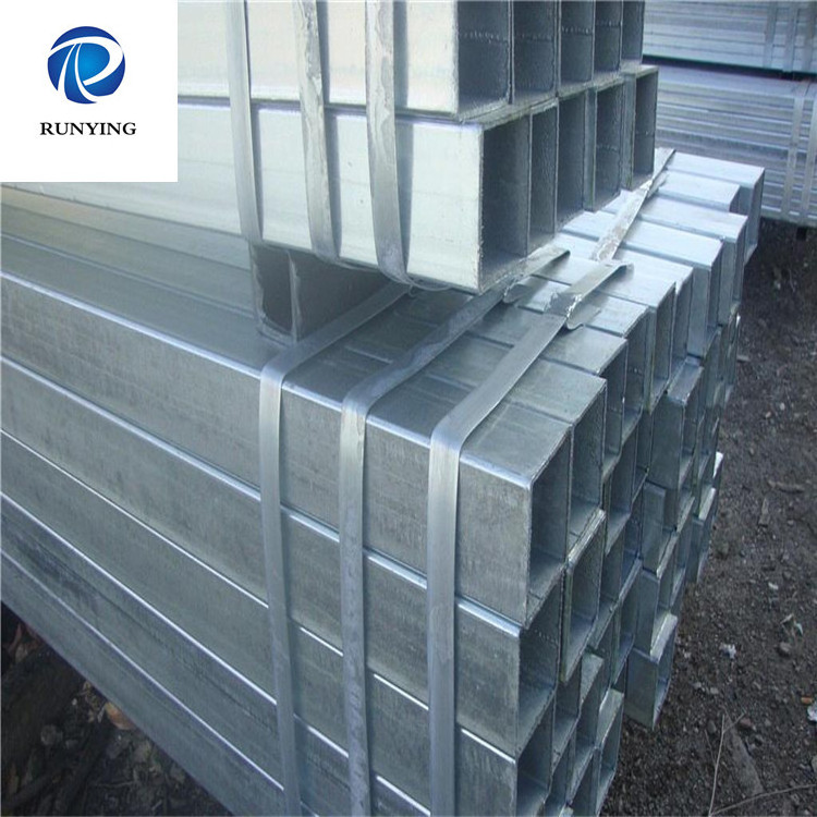 High quality hot-rolled square steel pipe sold directly by the manufacturer galvanized square steel pipe