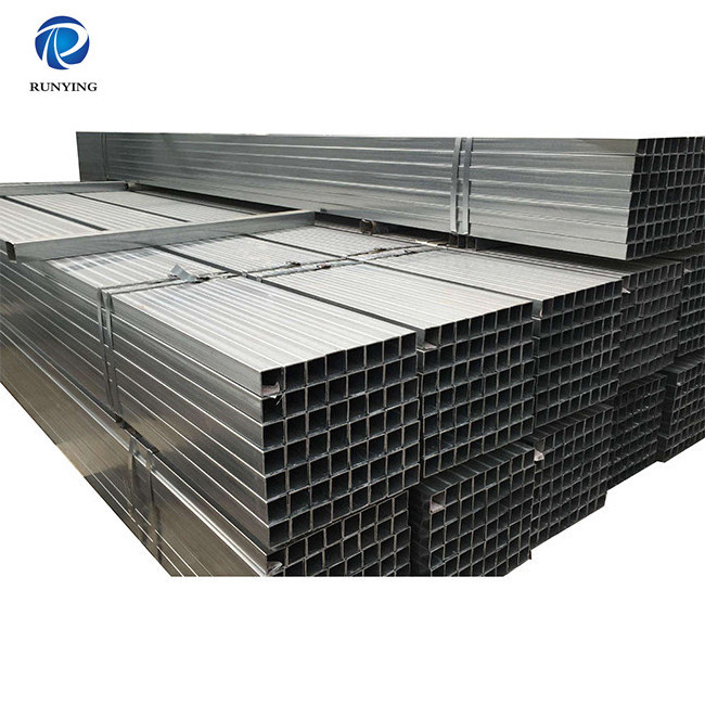 High quality hot-rolled square steel pipe sold directly by the manufacturer galvanized square steel pipe