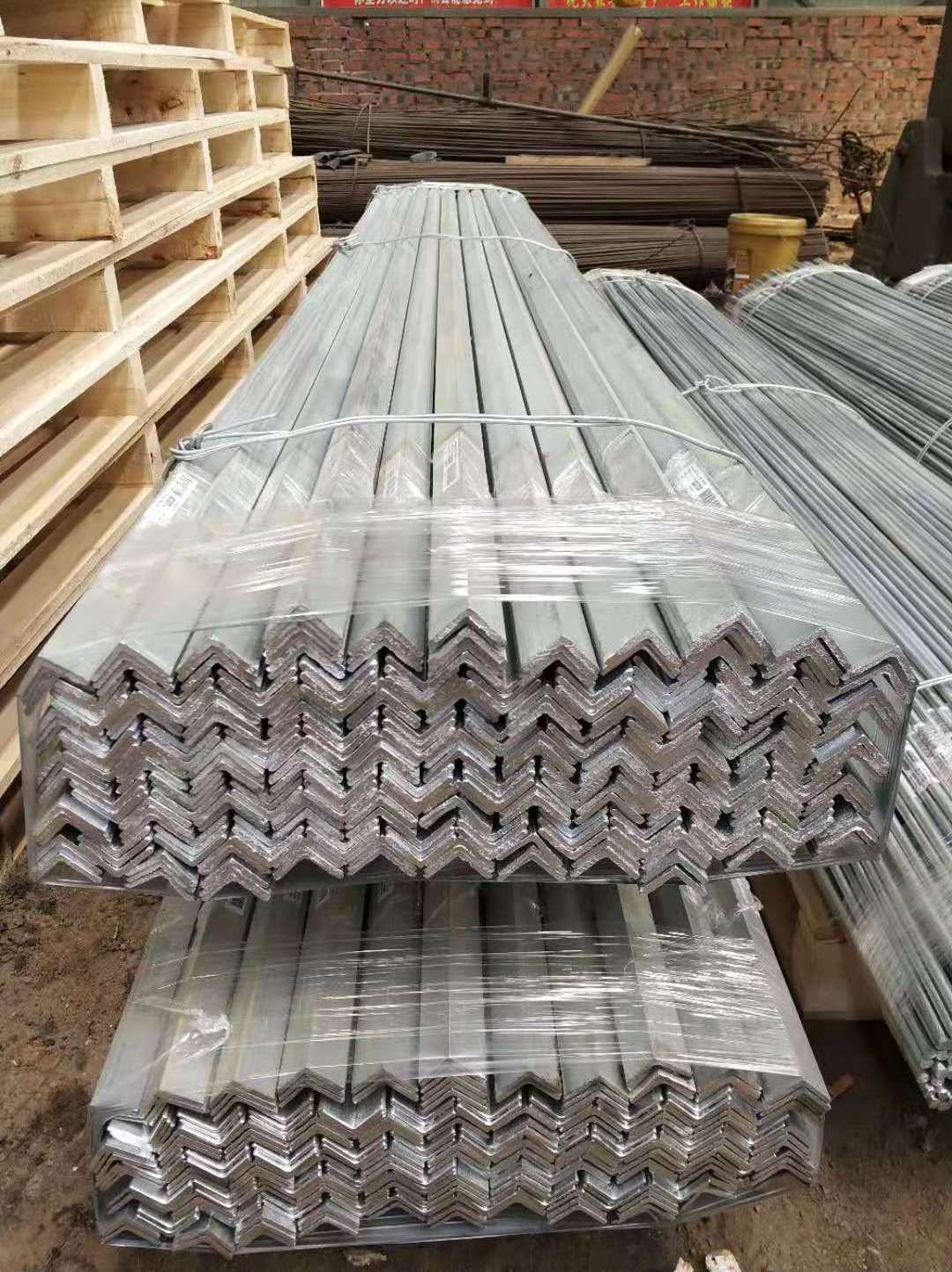 Steel frames 75x75 angle standard 50x50x5 mm galvanized punched steel slotted cold drawn Angle equal steel