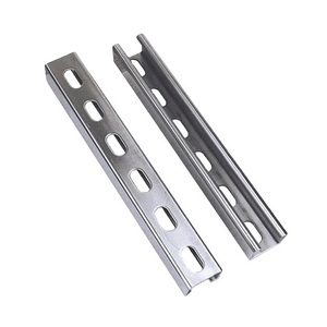 Galvanized Structural Steel C Channel Metal stud /Z purlin /Steel Prices Unistrut Slotted C Channel