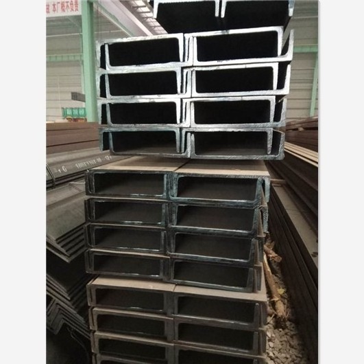 Hot sale ss400 q235 channel steel size 50x25 channel section hot rolled steel u beam channel bar