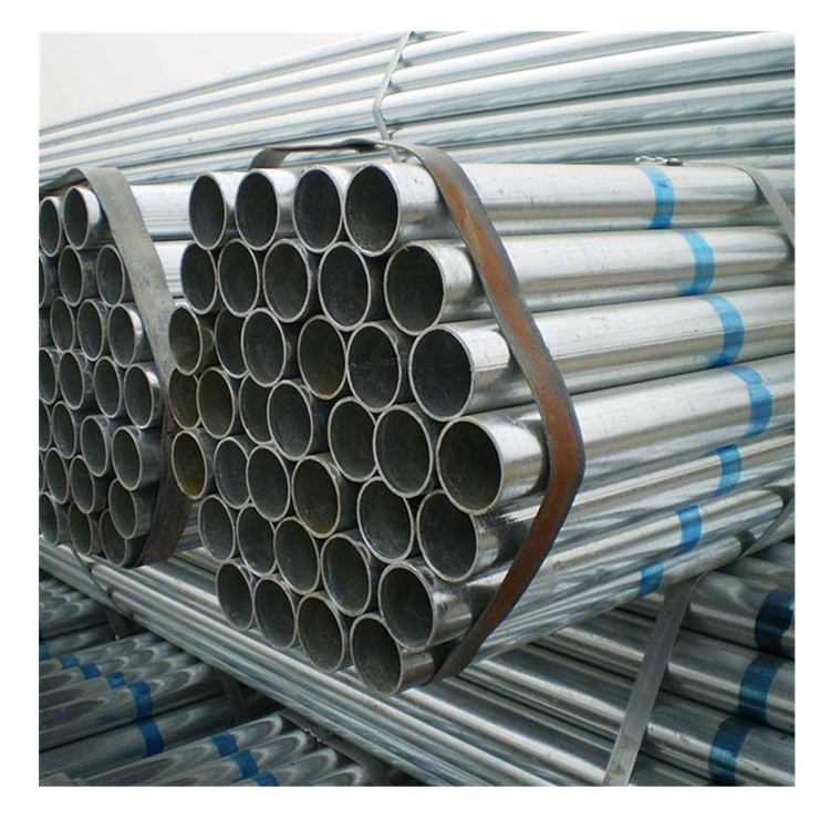 q195 q235 q345 50mm weight pre galvanized ms tube 4 inch erw welded mild steel round pipes