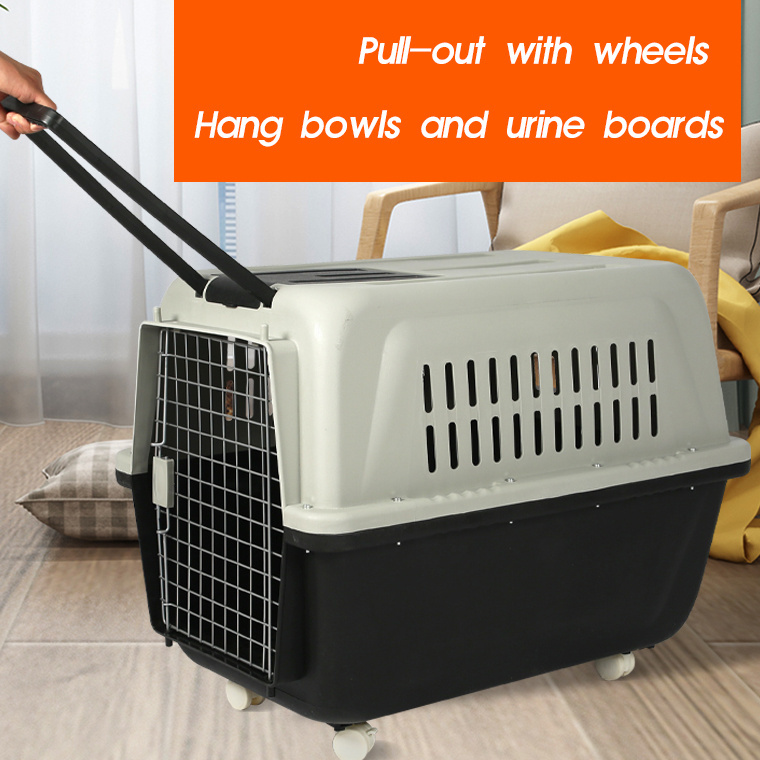 Pet Air Box Dog Cage Cat Medium Large Special Small Dog Shipping Cat Cage Car Large Air Container