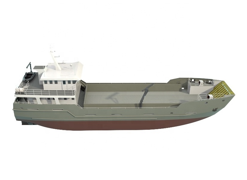 35.78 Meters Length overall LOA Small landing craft transport(LCT)  Self Propelled barges cargo nga barko for sale