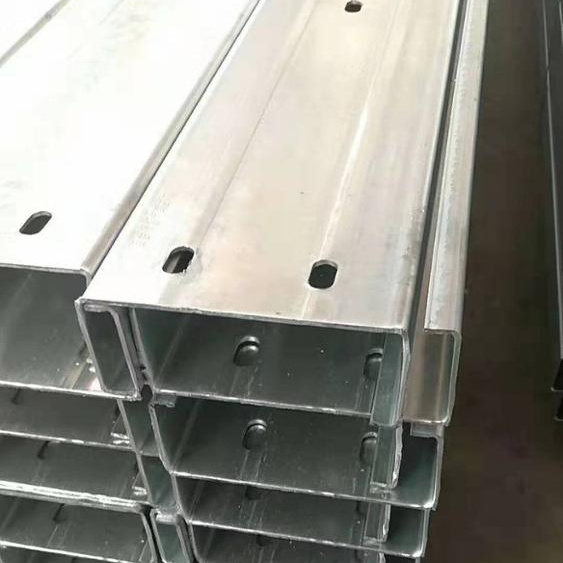 Galvanized Cold forming steel profile , Galvanized C section purlin