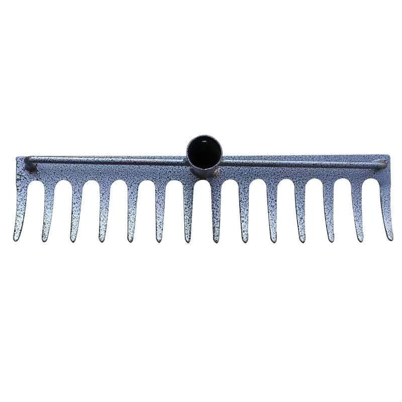 High carbon hardness 14 teeth sharp tines Garden  rake