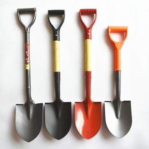 High Quality Carbon Steel Spade Garden Hand Digging Tools D-handle Garden Spade