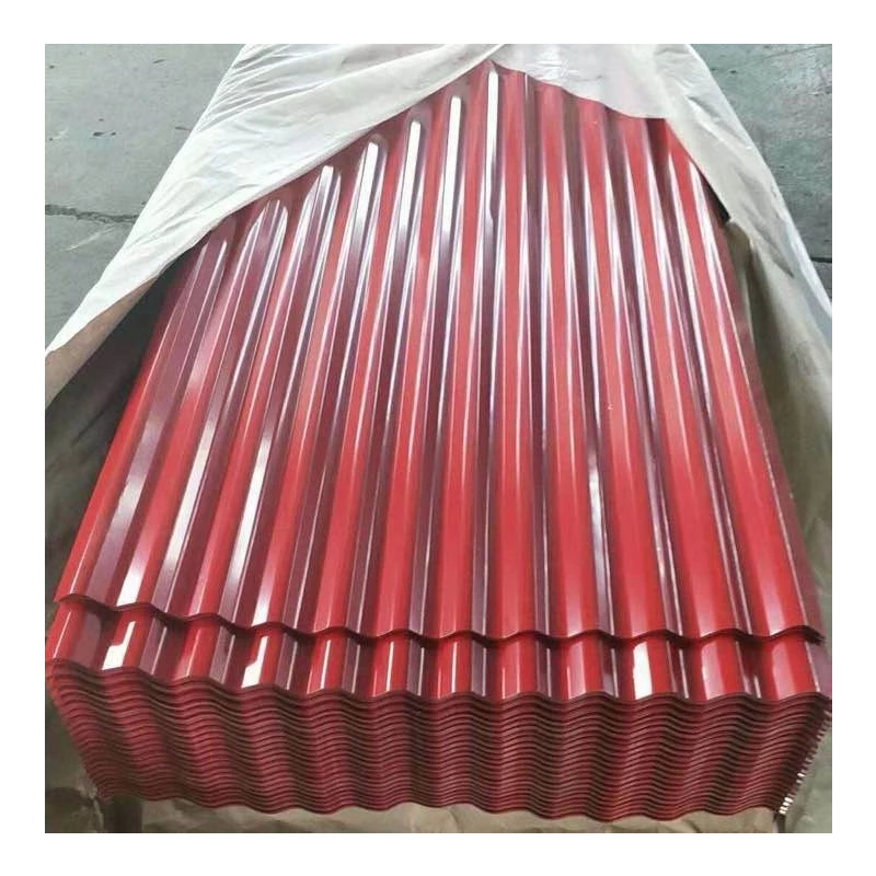 China Galvanized Corrugated Steel Iron Zinc Roof Sheets Metal Price Tole Sheets For House