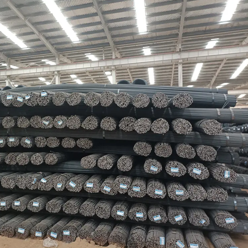 Factory direct sale Ribbed Iron Gr60 40 Y12 Tmt Steel Reinforcing Round Bar BS449 B500b Steel Rod Steel Rebar Threaded Rebar