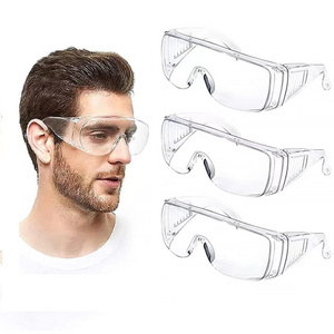 Ansi Z87.1 Protective Lab Security Clear z87 Safety Glass Anti Fog Goggle Eye Protection lentes de seguridad industrial Glasses