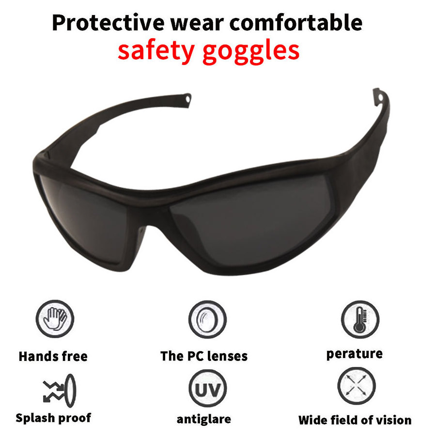 Protective Eyewear Z87 Spectacles Goggles Fashion UV400 Day Night Driving Anti Fog Sunglasses Safety Glasses Eye Protection