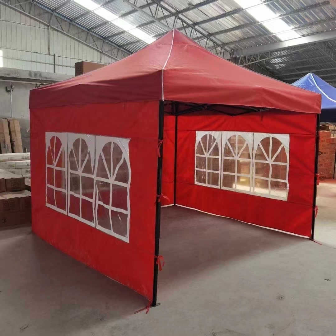 Outdoor Shelter Canopy Gazebo Tents PVC Coated Oxford Fabric Full Color Advertising Tents