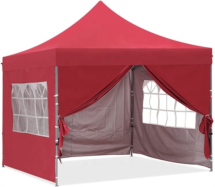 Outdoor Shelter Canopy Gazebo Tents PVC Coated Oxford Fabric Full Color Advertising Tents