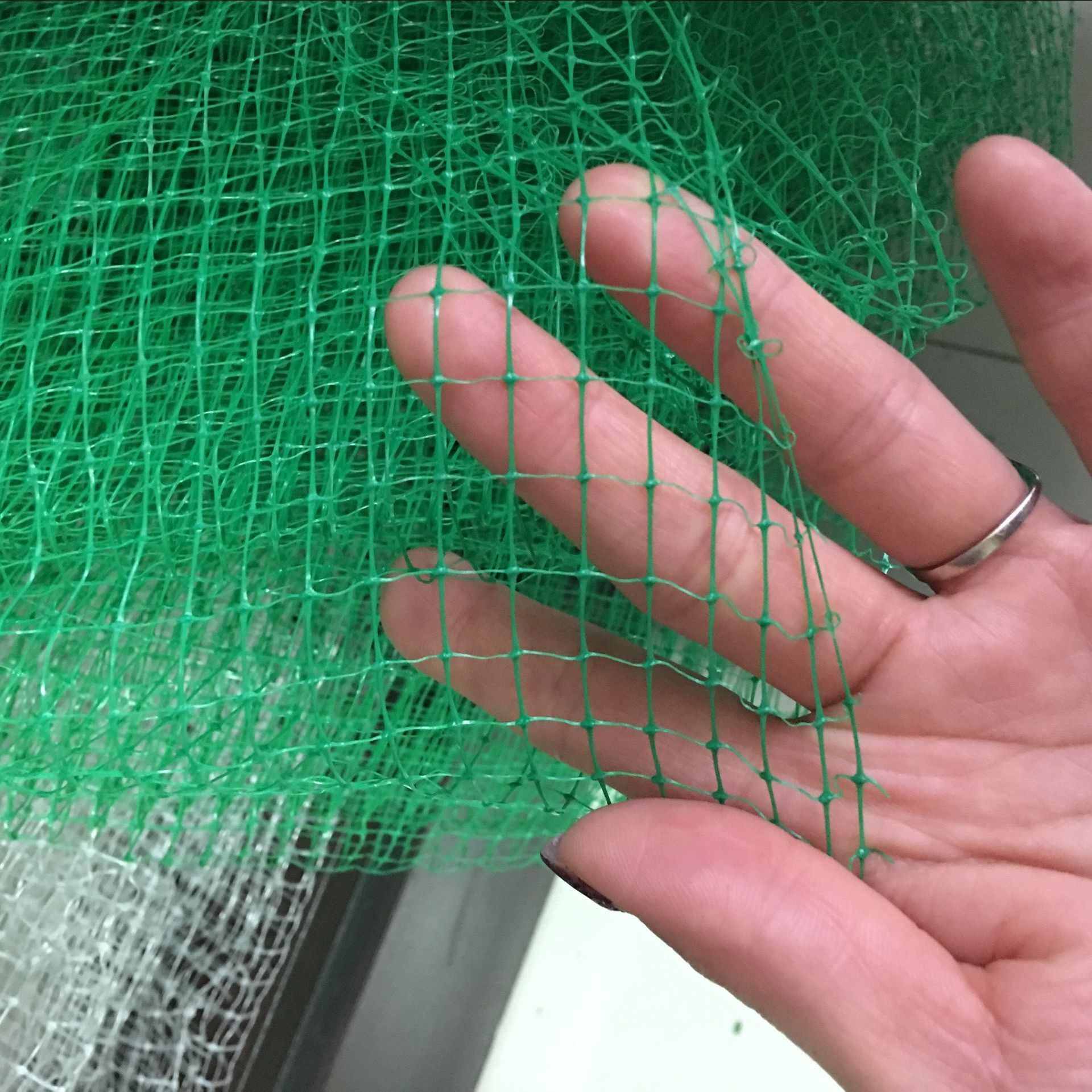 hot selling commercial plastic knotted mesh anti bird netting