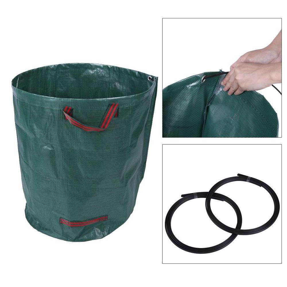 Heavy Duty Medium Size Pop Up Garden Bag Waste Weeds Leaves Bin Cutting Sack Bag