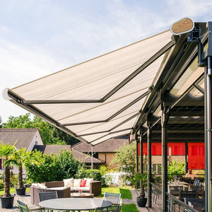 Full Cassette Balcony Retractable Roof Pergola  Awning/Aluminum Alloy Awning Retractable Sunshade Canopy