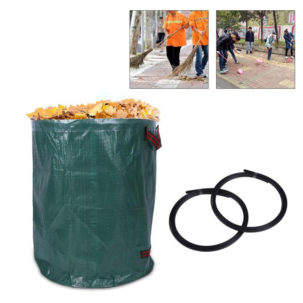 Heavy Duty Medium Size Pop Up Garden Bag Waste Weeds Leaves Bin Cutting Sack Bag