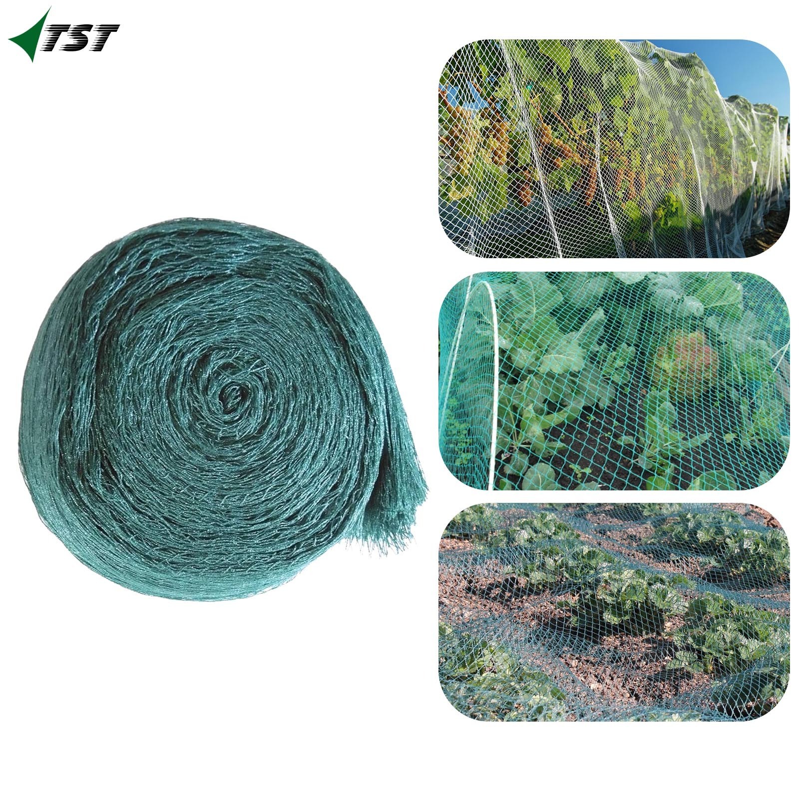 Garden Pond Net Cover for Pest Control PE Garden Anti-bird Netting Protection Vegetables Crops Flower