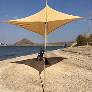 Outdoor Portable Beach PE Shade Canopy /Prevent UV 10 Years Canopy Shade Sail Nets Sun Shade Sail