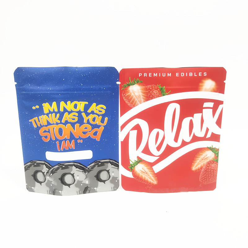 Custom Sealable Plastic Aluminum Foil Ziplock Package Dry Food Snack Stand Pouch Cashew Nuts Food Packaging with Ziplock Bags