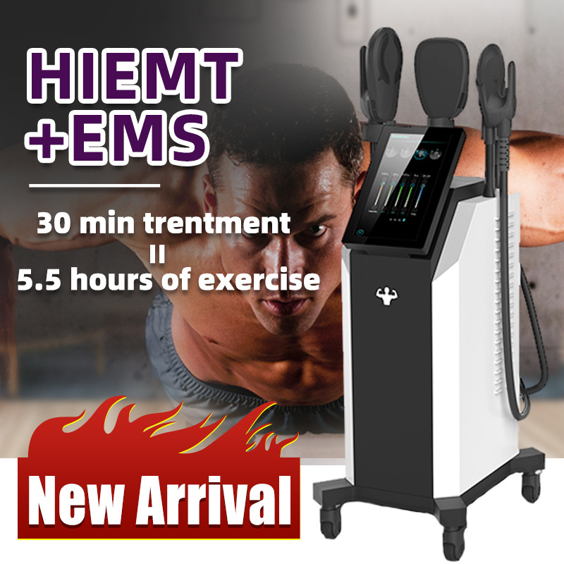 2024 ems sculpting 5 handles v line face lifting machine Ems Pe sculpt face machine