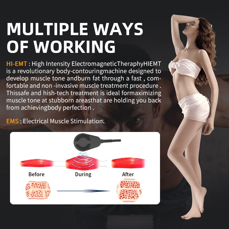 2024 ems sculpting 5 handles v line face lifting machine Ems Pe sculpt face machine