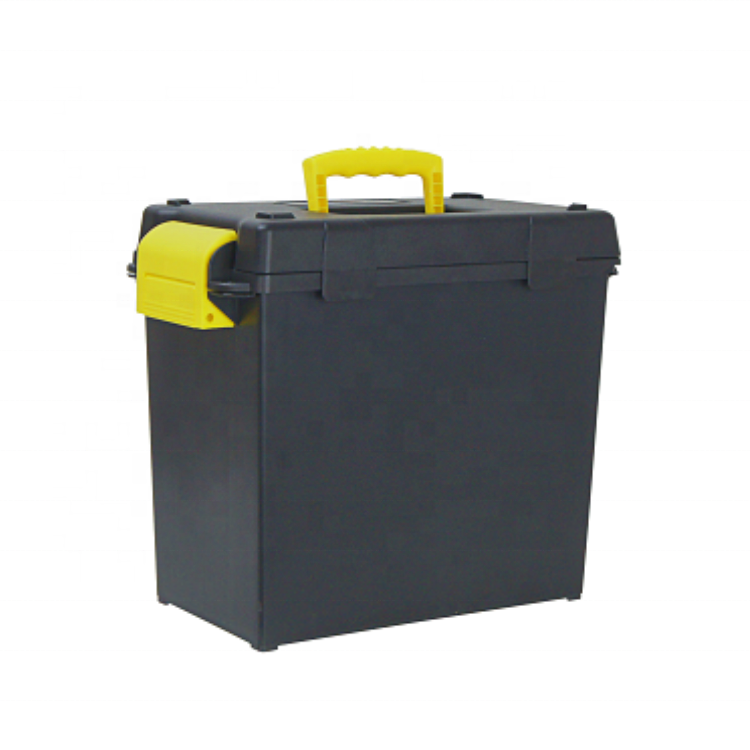 Ammo Case Hard Tool Case Plastic Black Color Waterproof Protective Ammo Can Ammo Case Dry Box TB910-S