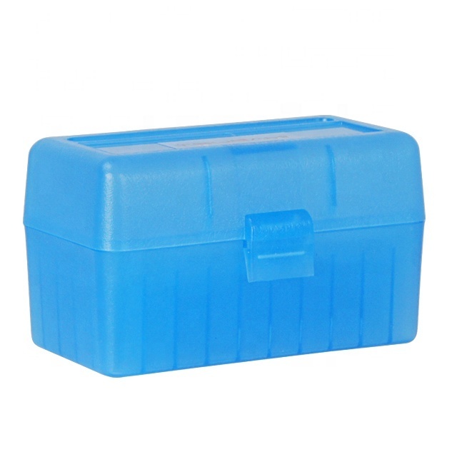 50 Round Ammo Case Ammo Storage Case Box Plastic TB-903