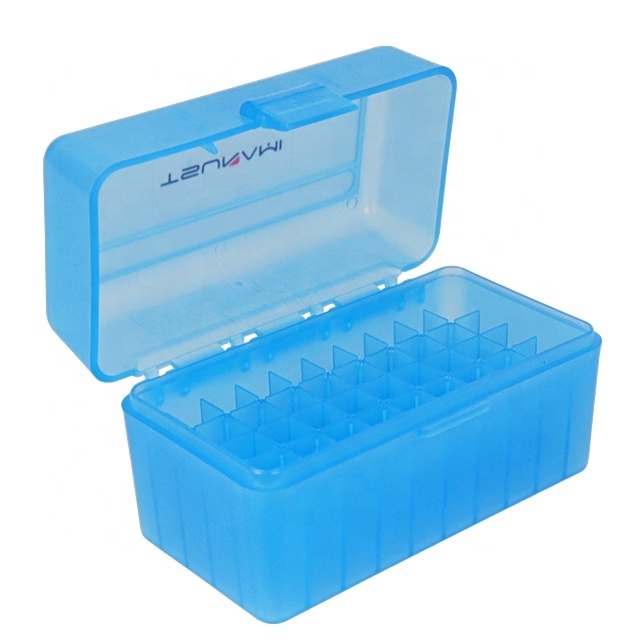 50 Round Ammo Case Ammo Storage Case Box Plastic TB-903