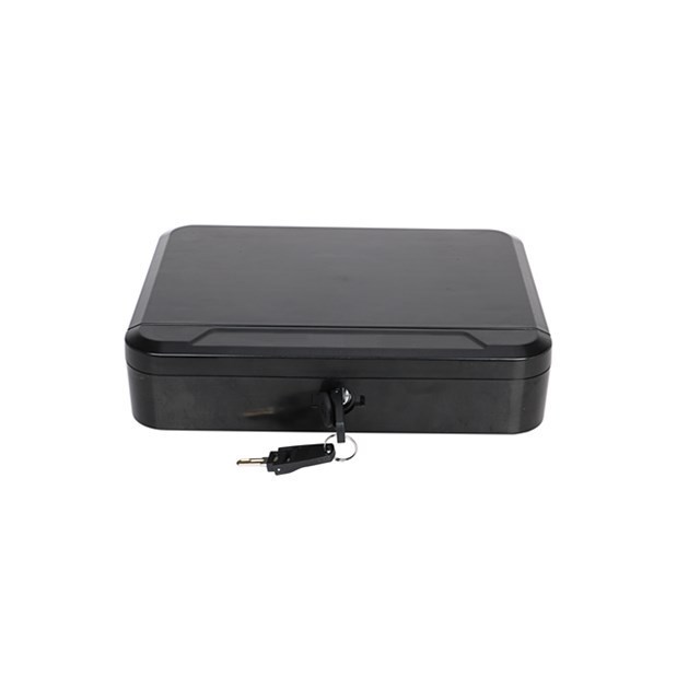 Gun Safe Lock Box Portable Smart Safe Box One Gun Capacity Safe Box with Key for Home Office