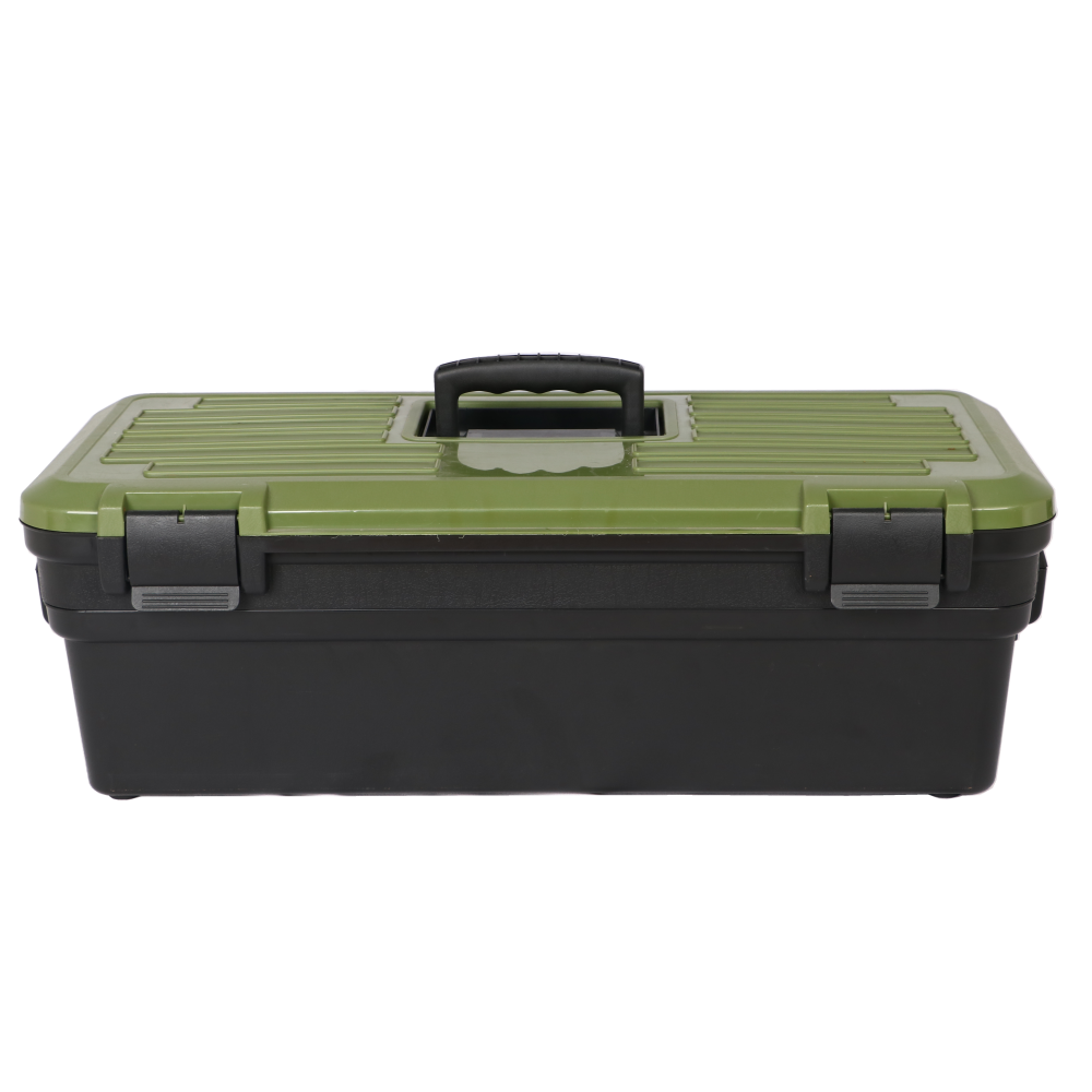 Green and Black Hard Plastic Ammo Box for Outdoor Dry Storage Ammo Can with Waterproof