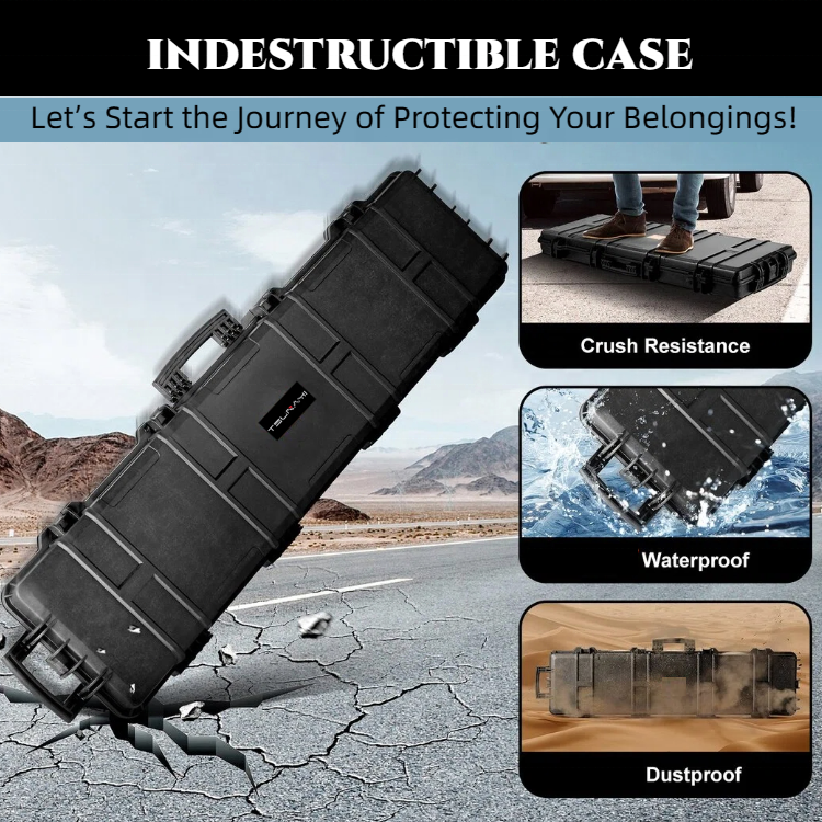 Gun Case Locked Long Card Case Tactical Plastic Hard Case Car Roof Box