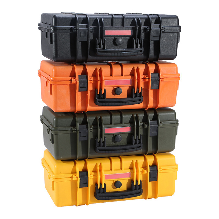 Waterproof Shockproof Rugged Hard Plastic Protective Camera Equipment Carry Case airtight Gun Case with Foam