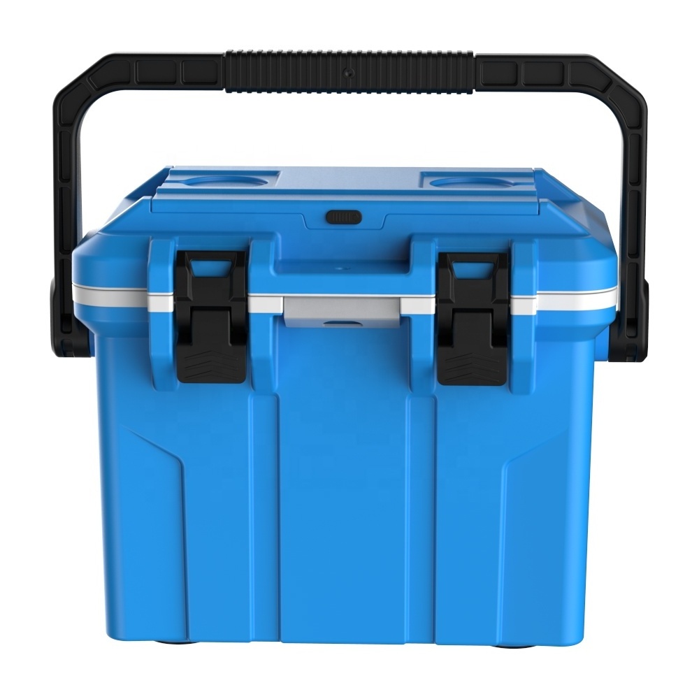 16L Thermal Plastic Injection  aussie box coolers retro chilly bin Portable Plastic Injection Car Cooler For BBQ Picnic Storage