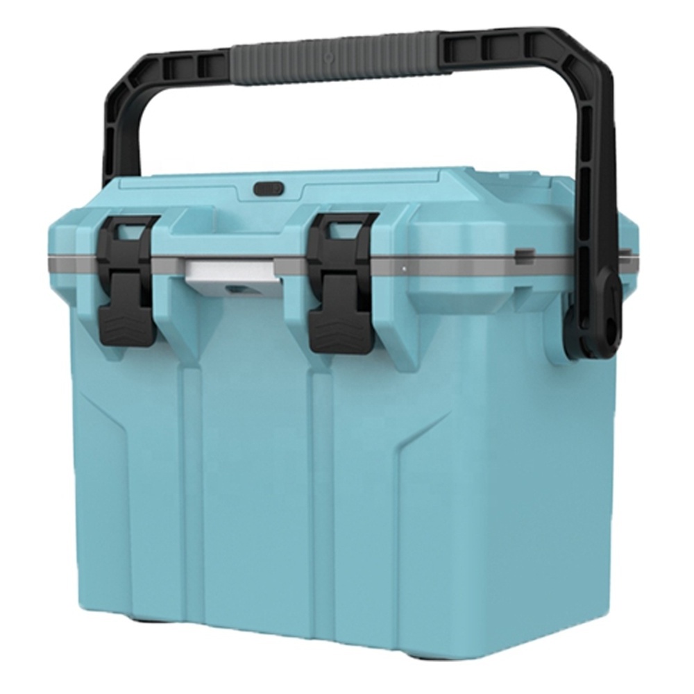 16L Thermal Plastic Injection  aussie box coolers retro chilly bin Portable Plastic Injection Car Cooler For BBQ Picnic Storage