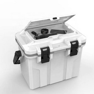 New COB series delivery 16L 50L storage cooler box cooling durable cooler with lock ice chest portable for camping travel