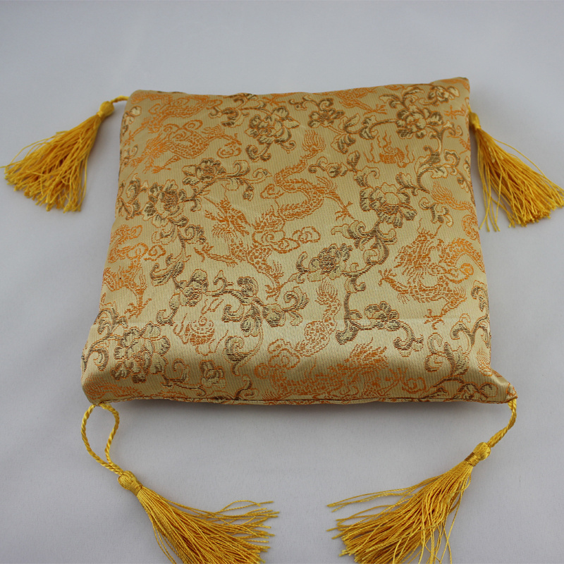 Fashion Luxury Silk Cloth Embroidery Nature Fresh Bamboo Charcoal Air Purifying Bags