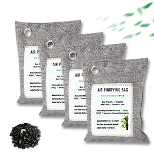 200g 500g New Office Home Use Odor Eliminate  Air Purification Natural Activated Charcoal Bags