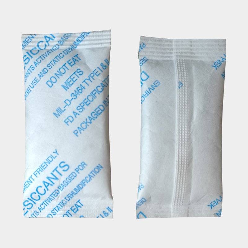 1g 2g 5g Tyvek Packing Central Seal Humidity Control Silica Gel Desiccant Bead Bag