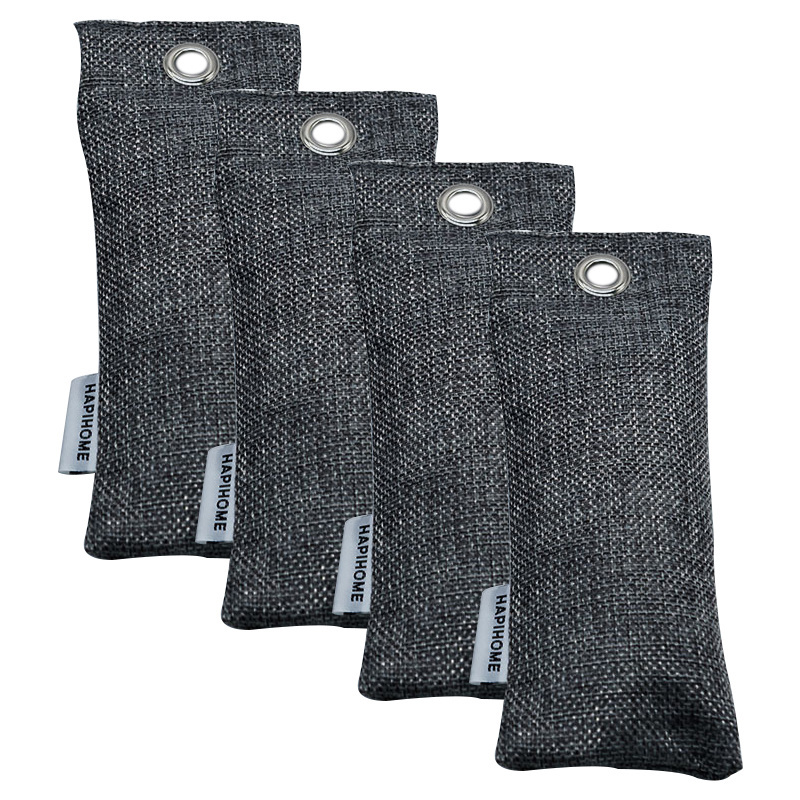 Wholesale Price Linen Fabric Packing Formaldehyde Absorption Activated Bamboo Charcoal Bag